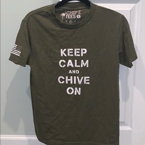 Keep Calm and Chive On T-Shirt